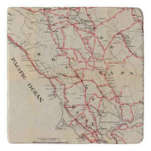 Sonoma, Marin, Lake, and Napa Counties Trivet