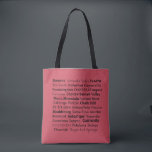 Sonoma Napa Custom Wine Country TOTE<br><div class="desc">The towns and appellations in Sonoma and Napa's iconic wine country featured on a terrific shoulder tote. We offer the shoulder tote in several different colors.</div>