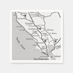 Sonoma / Napa Wine Country Napkins