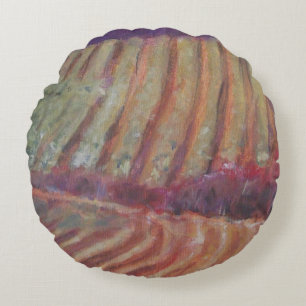 Sonoma Vineyards California vine wine Round Pillow