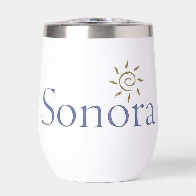Sonora Branded Thermal Wine Tumbler (Front)