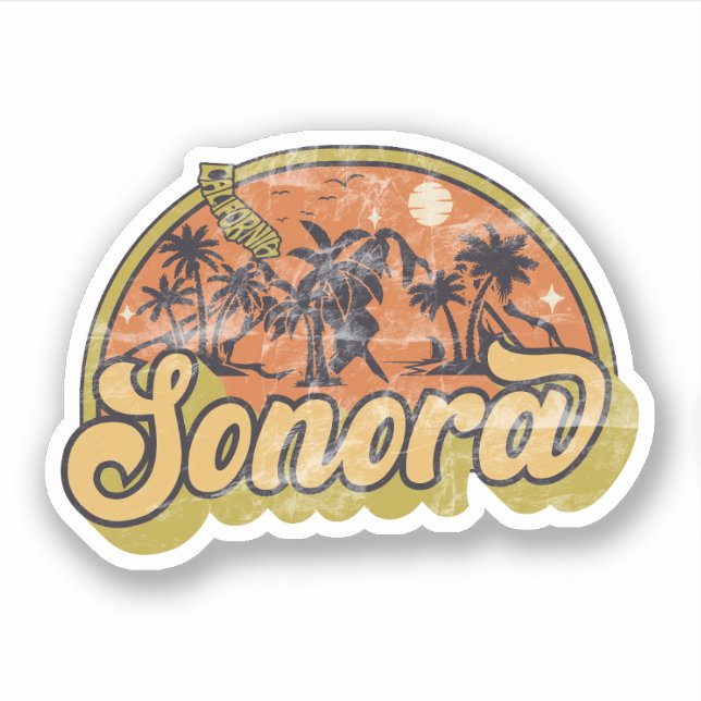 Sonora, California Sticker (Front)