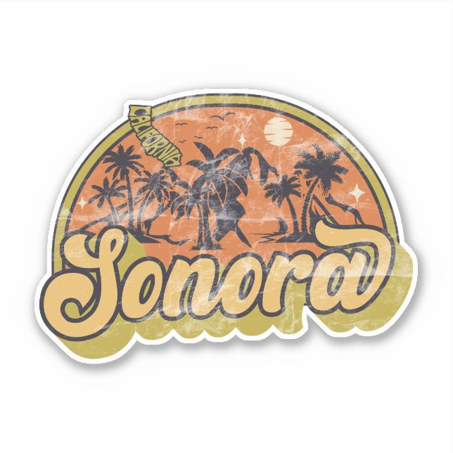 Sonora, California Sticker (Front)