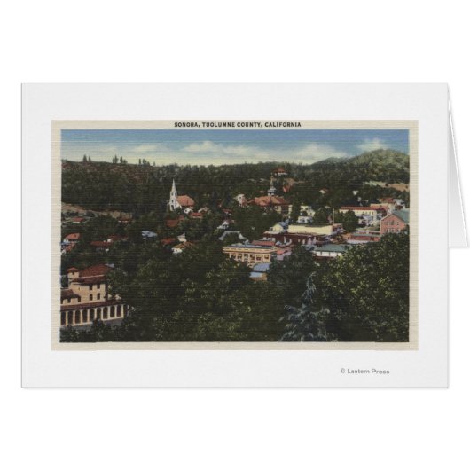 Sonora, CaliforniaAerial ViewSonora, CA (Front Horizontal)