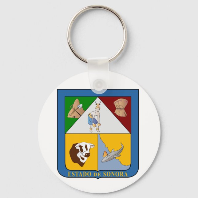Sonora, Mexico Keychain (Front)