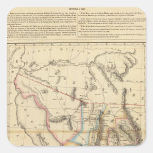 Sonora, Mexico Square Sticker