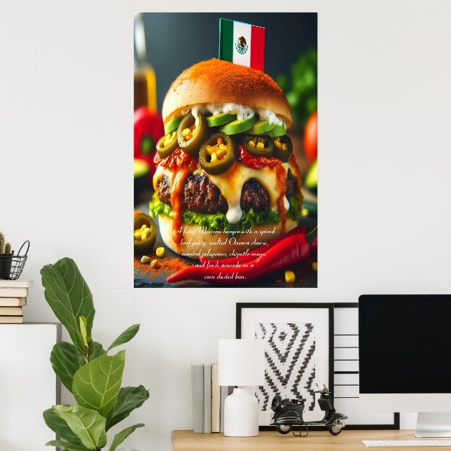 Sonora Spice Bomb 24x36 Poster (Home Office)