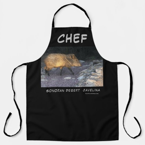 Sonoran Desert Javelina Apron