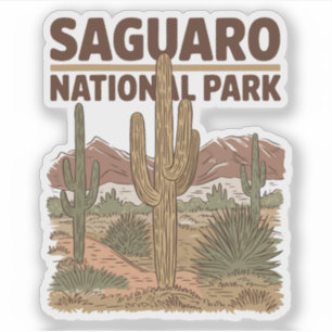 Sonoran Desert Saguaro National Park Sticker
