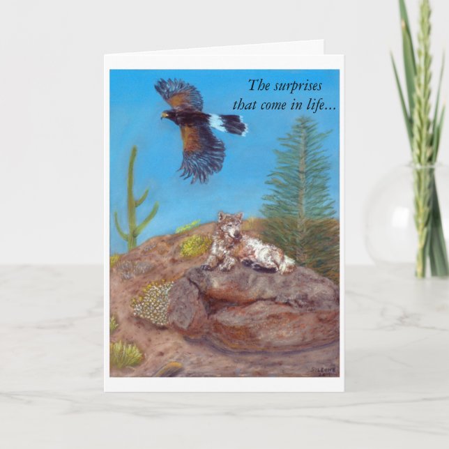 Sonoran Desert Surprises Card (Front)