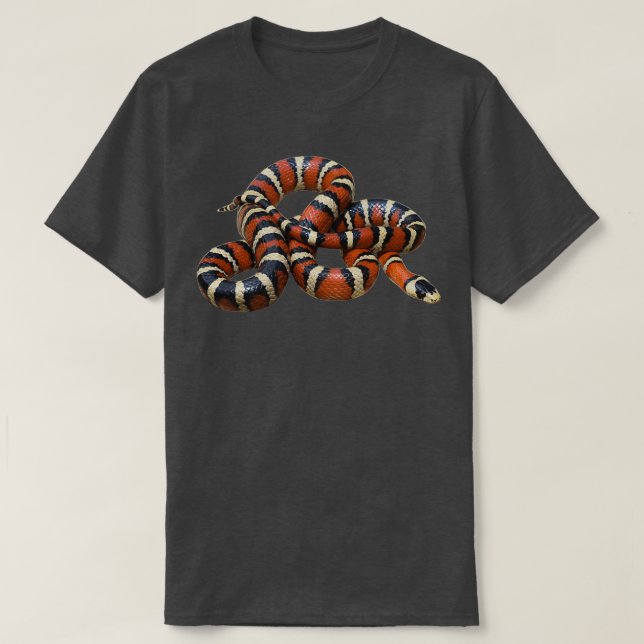 Sonoran Mountain Kingsnake Lampropeltis pyromelana T-Shirt (Design Front)