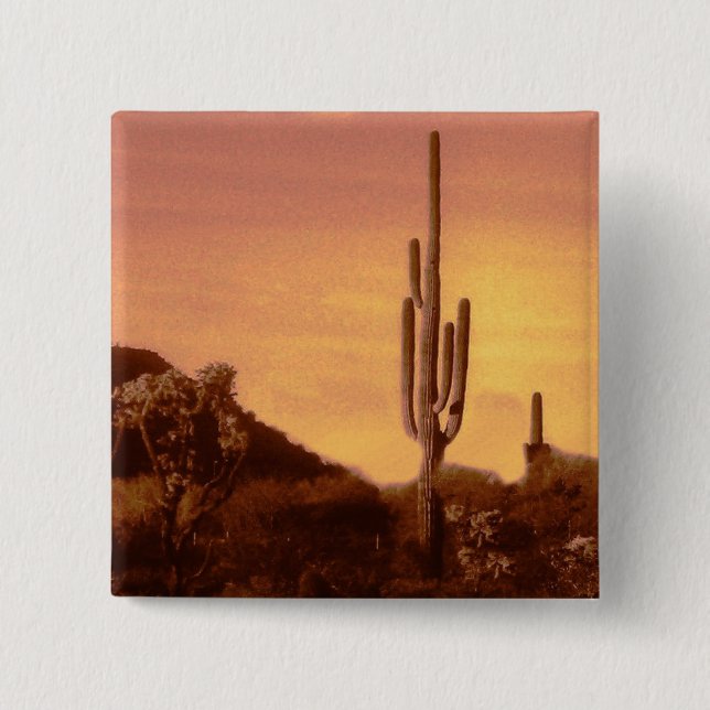 Sonoran sunset button (Front)