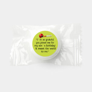 Son's birthday life saver® mints