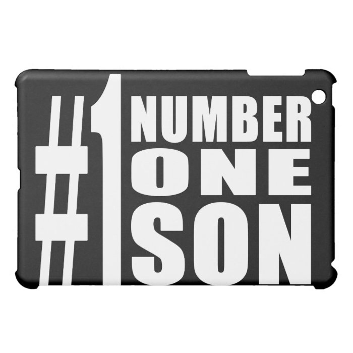 Sons Birthdays Gifts  Number One Son iPad Mini Cases