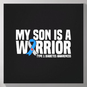 Sons Fight Is Fight Diabetes Awareness Performance Canvas Photo Tile