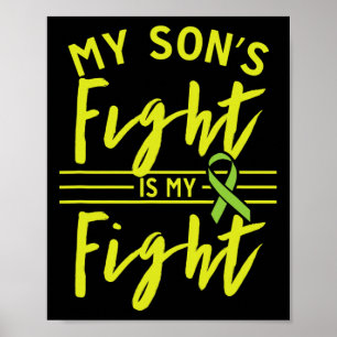 Son's Fight Is My Fight Kidney Disease Awareness Poster