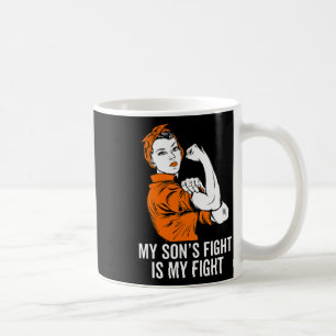 Son's Fight Is My Fight Leukemia Awareness Month G Coffee Mug