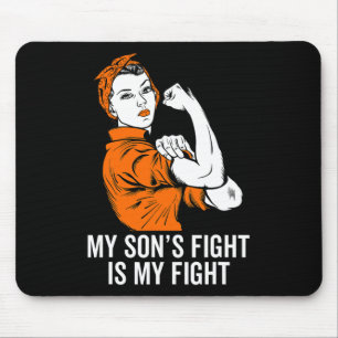 Son's Fight Is My Fight Leukemia Awareness Month G Mouse Pad