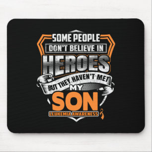 Son's Fight Is My Fight Leukemia Awareness  Mouse Pad