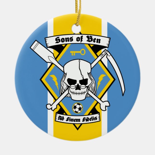 Sons of Ben - Christmas Ornament (Front)