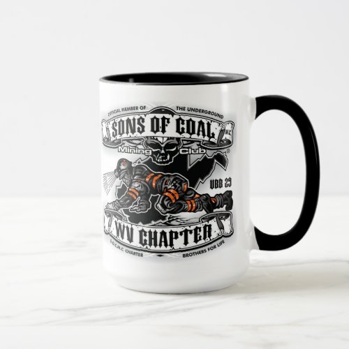 SONS OF COAL MINING CLUB MUG