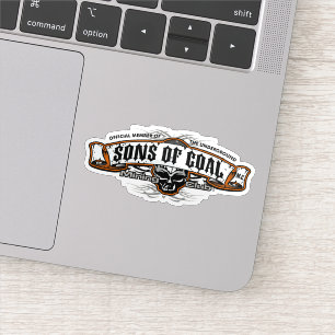 SONS OF COAL MINING CLUB STICKER
