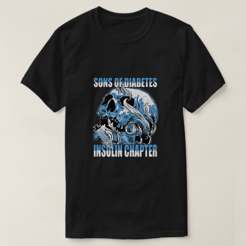 Sons of Diabetes insulin chapter T_Shirt