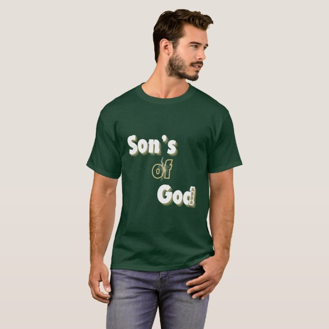 Son's Of God/Abba T-Shirt (Front Full)