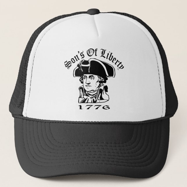 Sons Of Liberty 1776  #USAPatriotGraphics  © Trucker Hat (Front)
