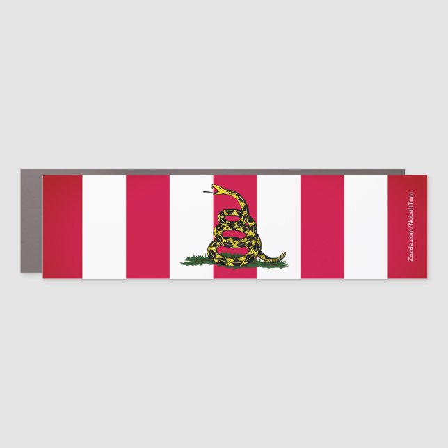 Sons Of Liberty Don't Tread On Me Car Magnet (Front)