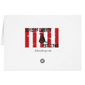 Sons of LIberty Est. 1765 Cards (Back Horizontal)
