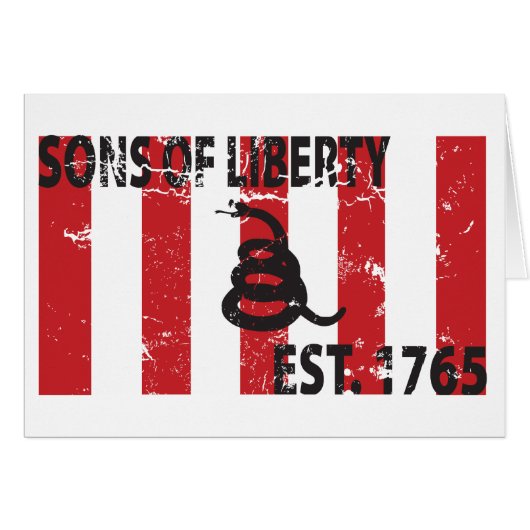 Sons of LIberty Est. 1765 Cards (Front Horizontal)