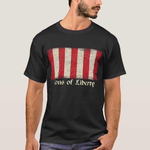 Sons of Liberty Flag T_Shirt