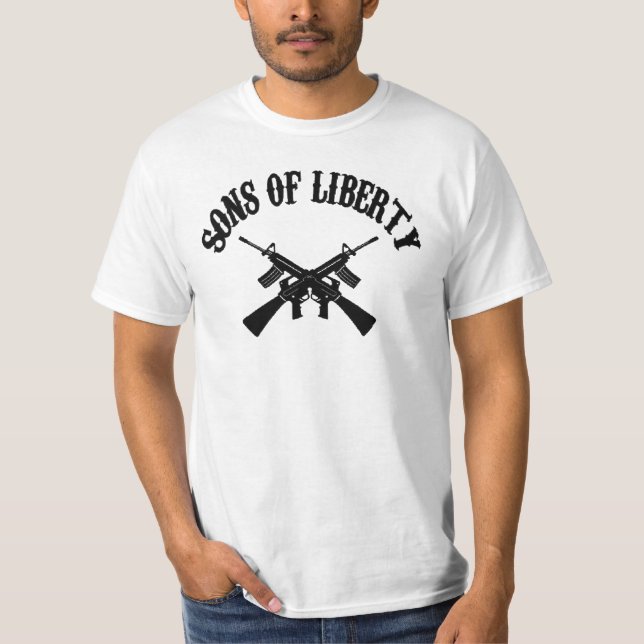 'SONS OF LIBERTY' FREEDOM AMERICA'S RISING 2010 T-Shirt (Front)