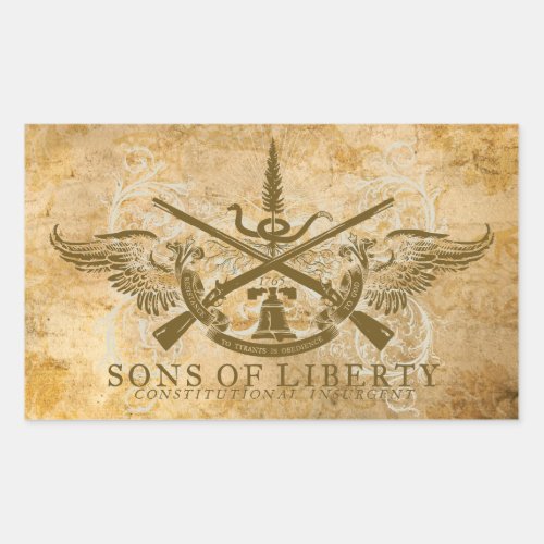 Sons of Liberty Rectangular Sticker