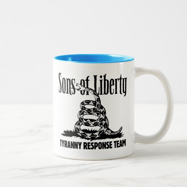 Sons of Liberty TYRANNY RESPONSE TEAM ceramic mug (Right)