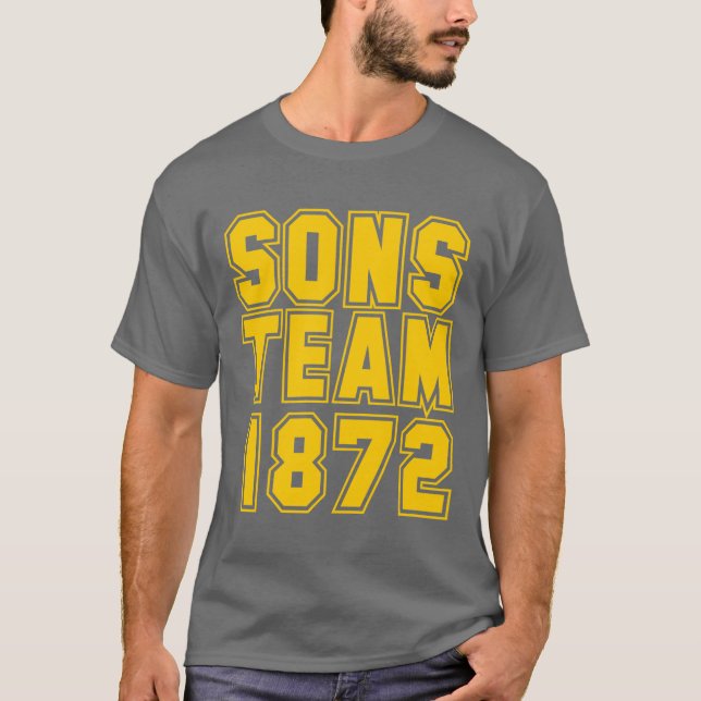 Sons Team - Dark Gray T-Shirt (Front)