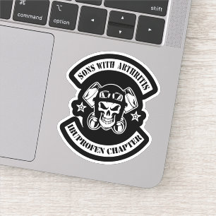 Sons with Arthritis Ibuprofen Chapter Sticker