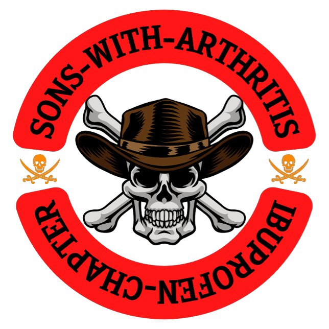 Sons with Arthritis Ibuprofen Chapter T-shirt (Creator Uploaded)