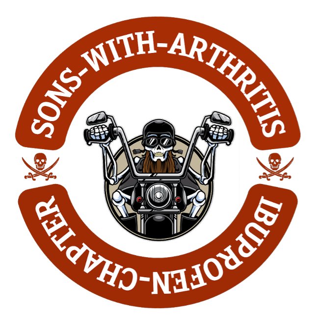Sons with Arthritis Ibuprofen Chapter T-shirt (Creator Uploaded)