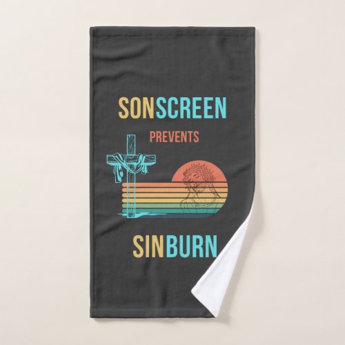 SONscreen prevents Sinburn Hand Towel