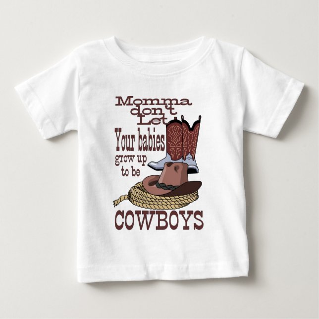 sony atv cowboy babies baby T-Shirt (Front)
