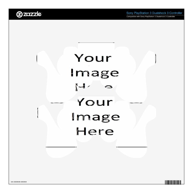 Sony PlayStation 3 Dualshock 3 Controller Template PS3 Controller Decal (Product)