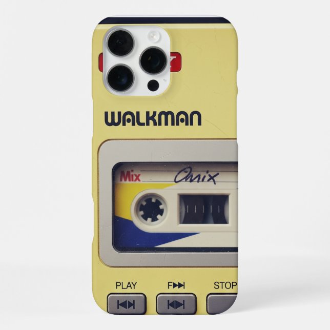 Sony Walkman iPhone Case (Back)