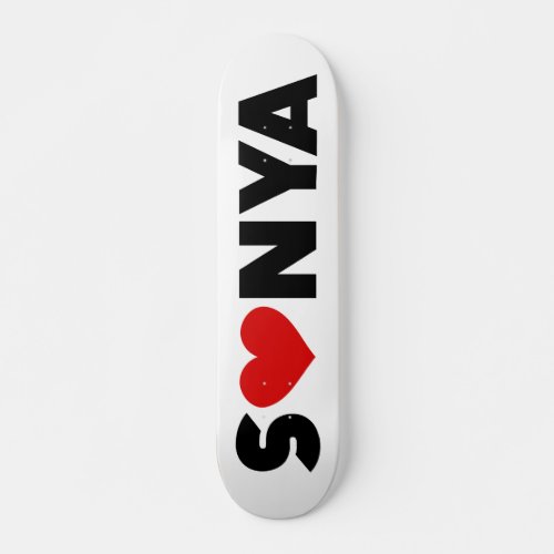 Sonya Love Skateboard