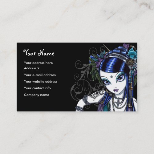 Sonya Tribal Fusion Belly Dancer Business Cards