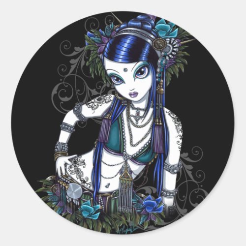 Sonya Tribal Fusion Belly Dancer Stickers