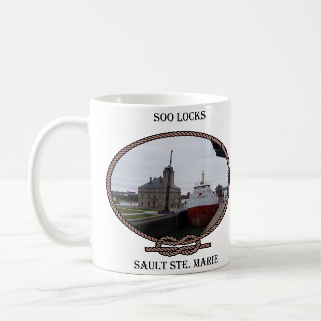 Soo Locks mug (Left)