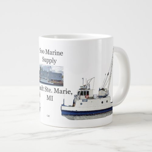 Soo Marine Supply jumbo mug