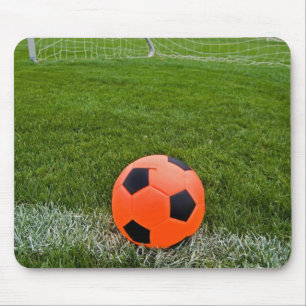 Soocer Ball on Line Mouse Pad